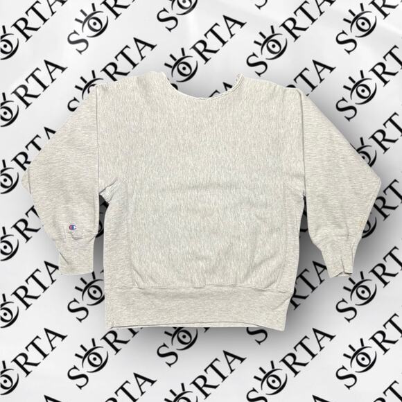 VTG 90s Montana State Champion Reverse Weave Crewneck Made in USA Size M - Picture 2 of 16